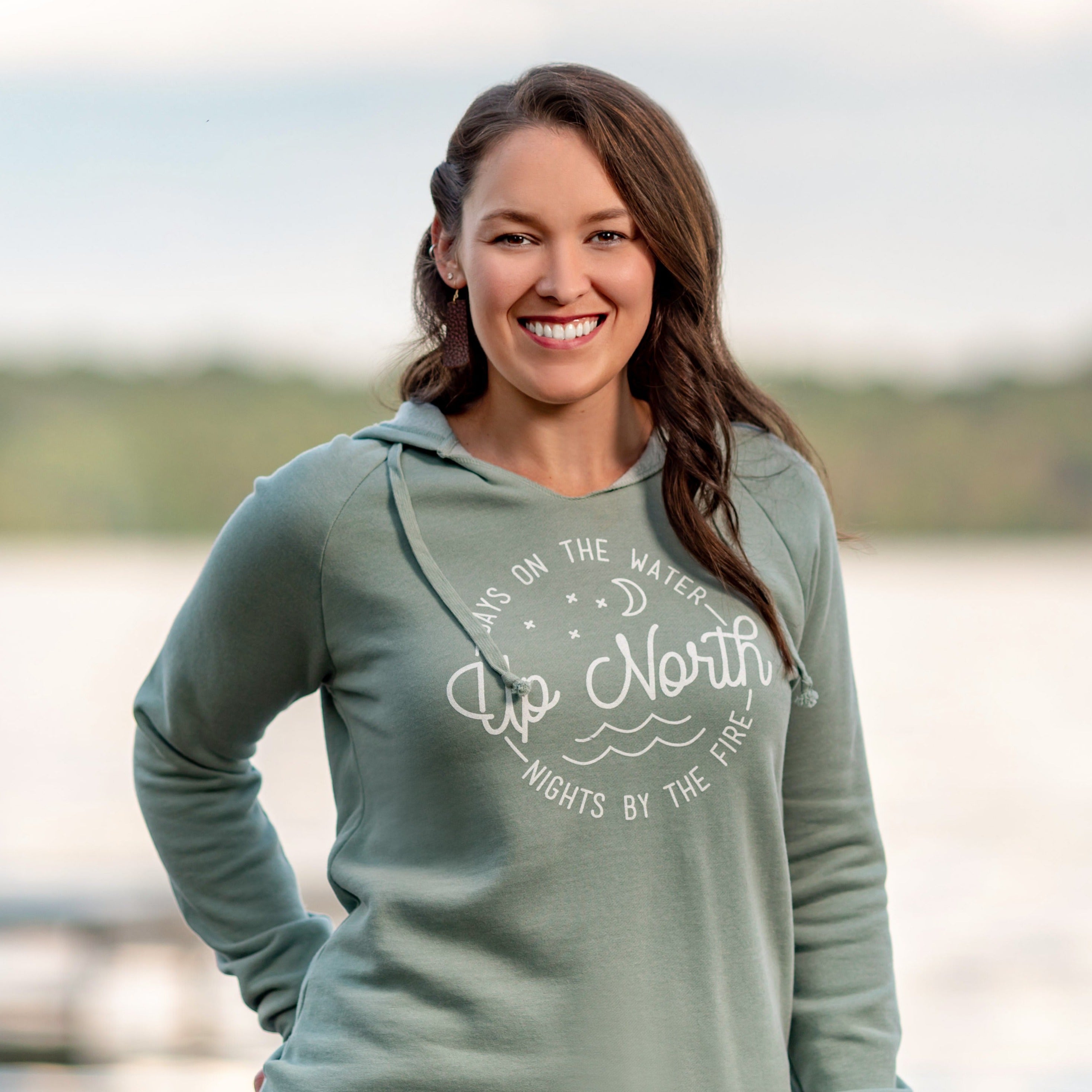 Sage discount hoodie women's